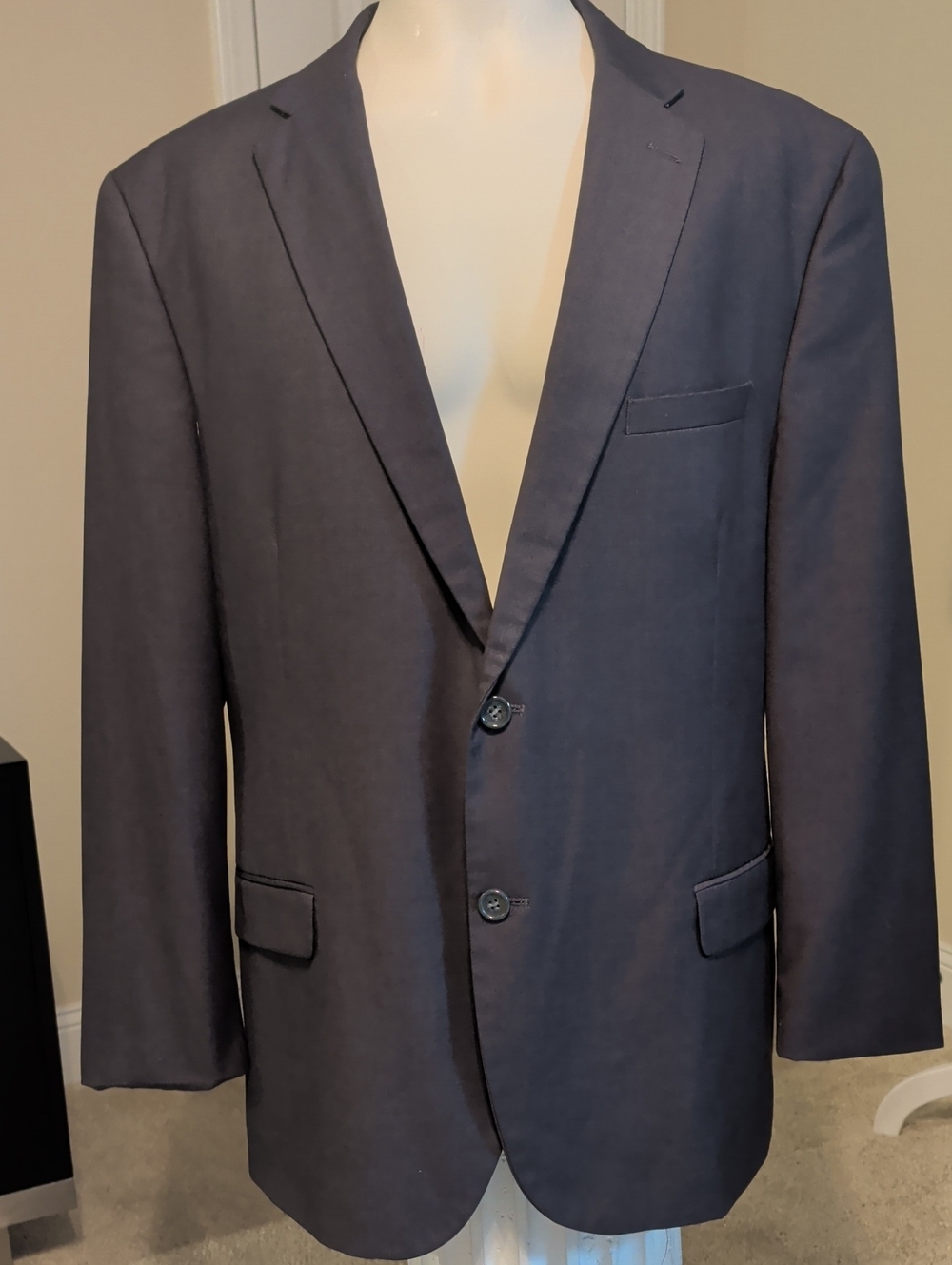 Caravelli Collezione Men's Gray Two-button Suit Jacket